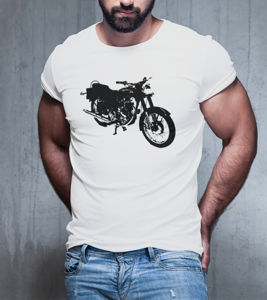 Bacon Hair Riding Motorcycle Fun Adventure T-Shirt
