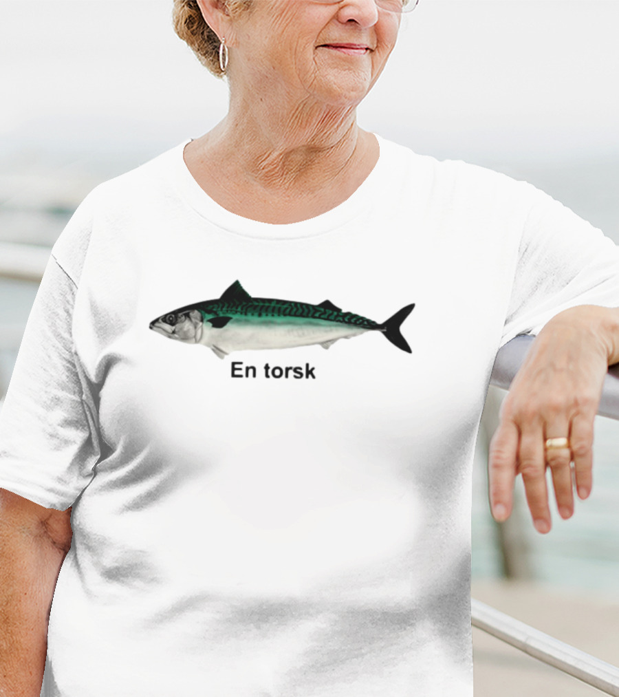 En Torsk Fish Image T-Shirt