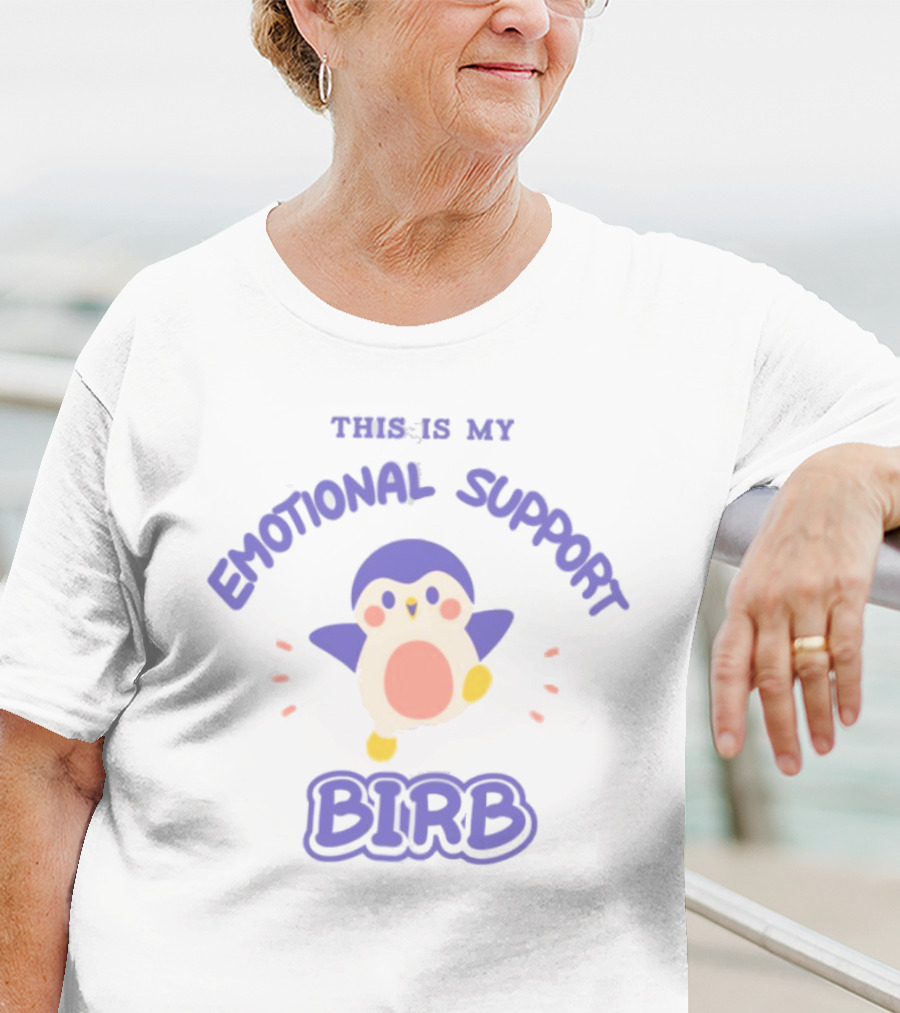 This Is My Emotional Support Birb T-Shirt