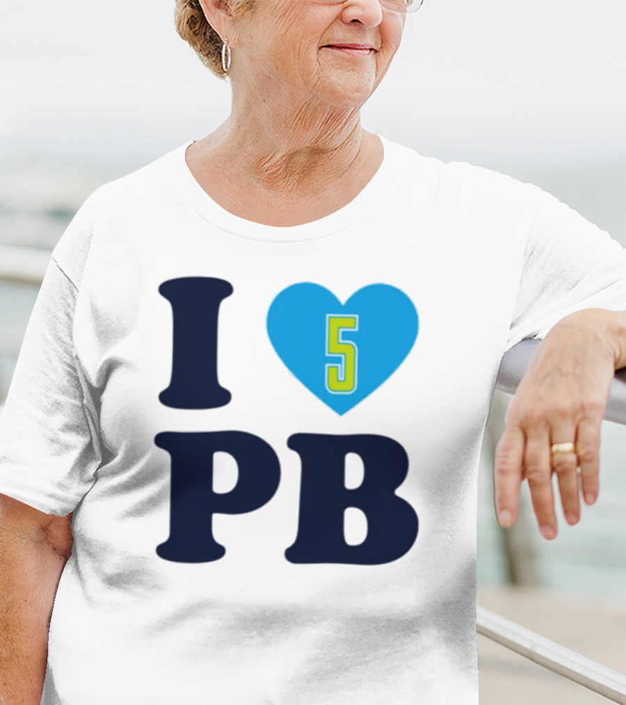 Azzi Fudd I Love 5 Heart Pb Paige Bueckers T-Shirt