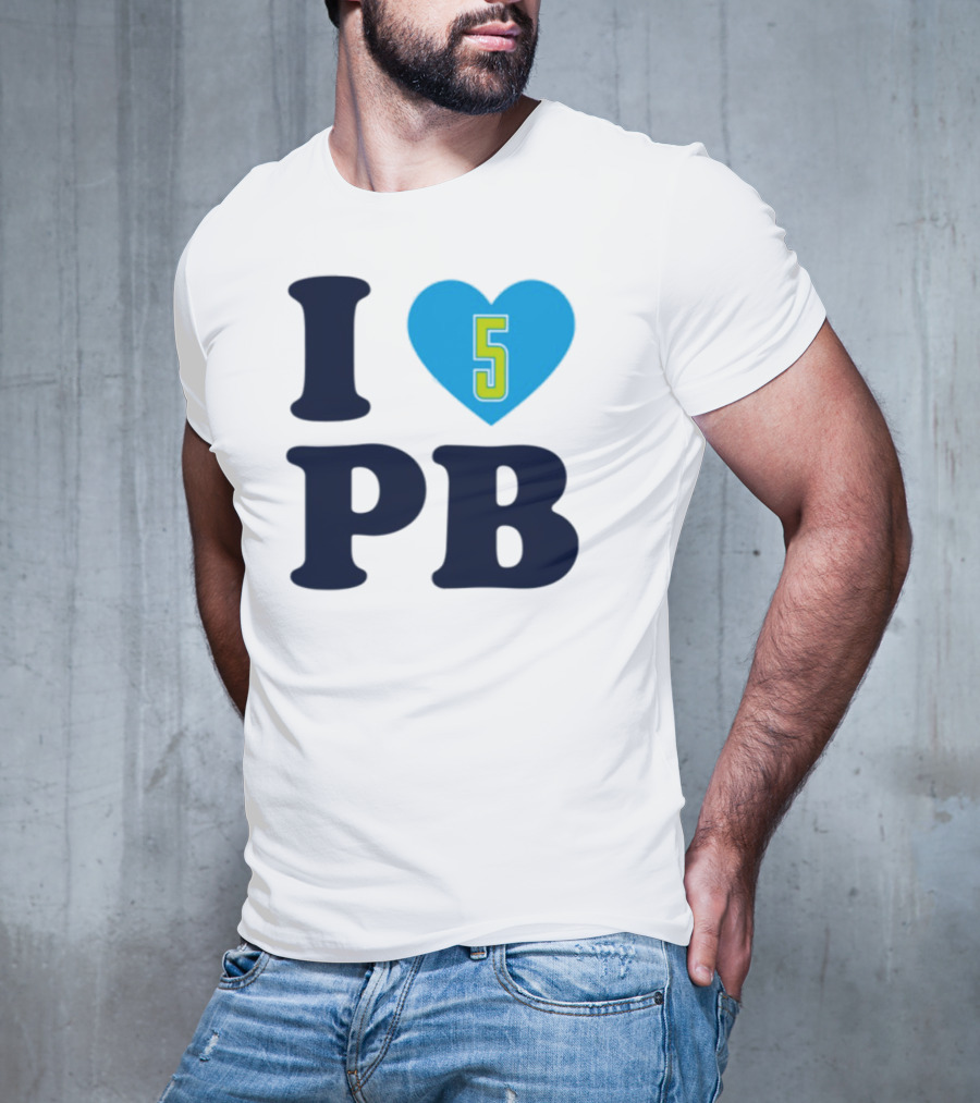 Azzi Fudd I Love 5 Heart Pb Paige Bueckers T-Shirt