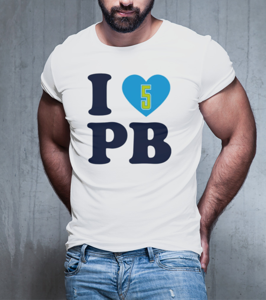 Azzi Fudd I Love 5 Heart Pb Paige Bueckers T-Shirt