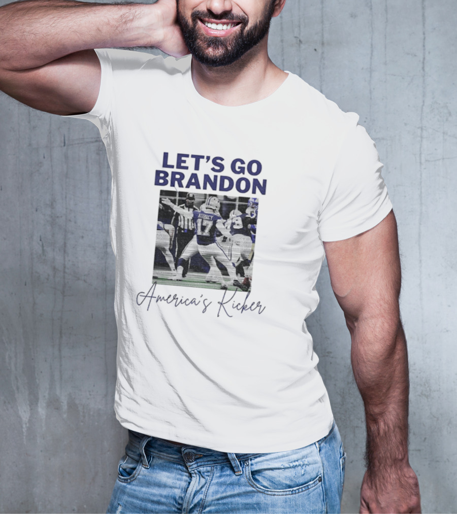 Let's Go Brandon America's Kicker Dallas Cowboys T-Shirt