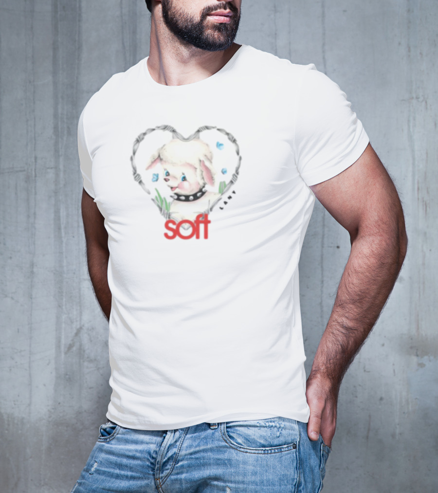 Lany Barbed Wire Lamb Soft Heart T-Shirt