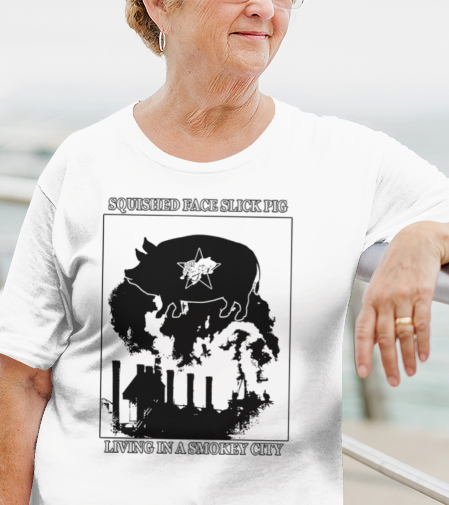 The Garden Squished Face Slick Pig Rivington Fast Times New York City T-Shirt