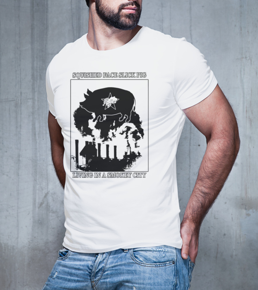The Garden Squished Face Slick Pig Rivington Fast Times New York City T-Shirt