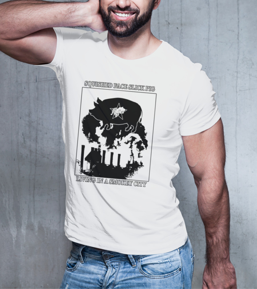 The Garden Squished Face Slick Pig Rivington Fast Times New York City T-Shirt