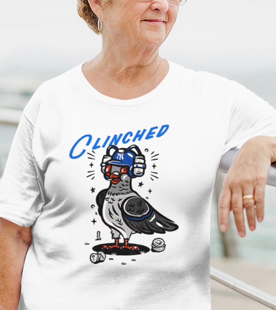 Dove Clinched New York Yankees MLB Baseball 2025 T-Shirt