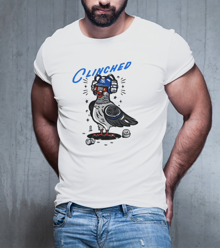 Dove Clinched New York Yankees MLB Baseball 2025 T-Shirt