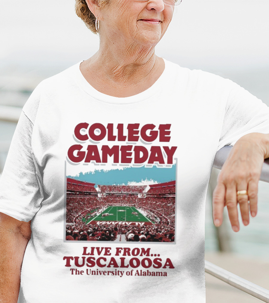 College GameDay Live From Tuscaloosa The University Of Alabama T-Shirt
