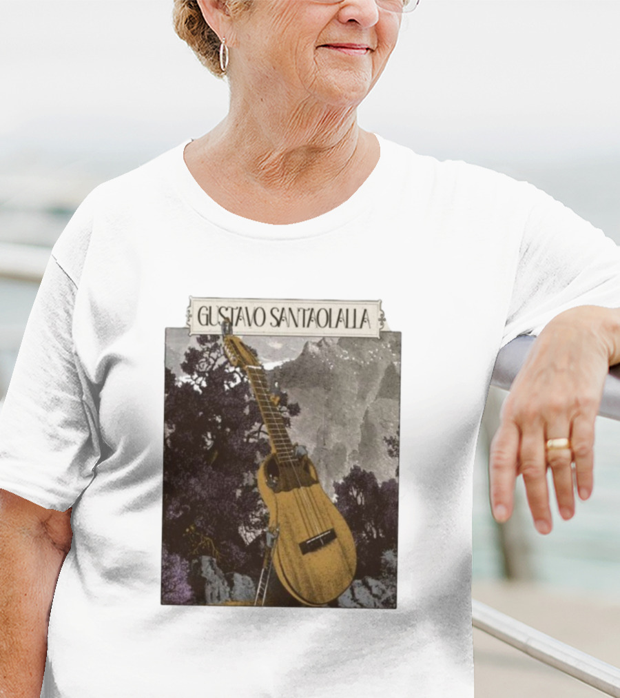 Gustavo Santaolalla Guitar Tour 2025 Artwork T-Shirt