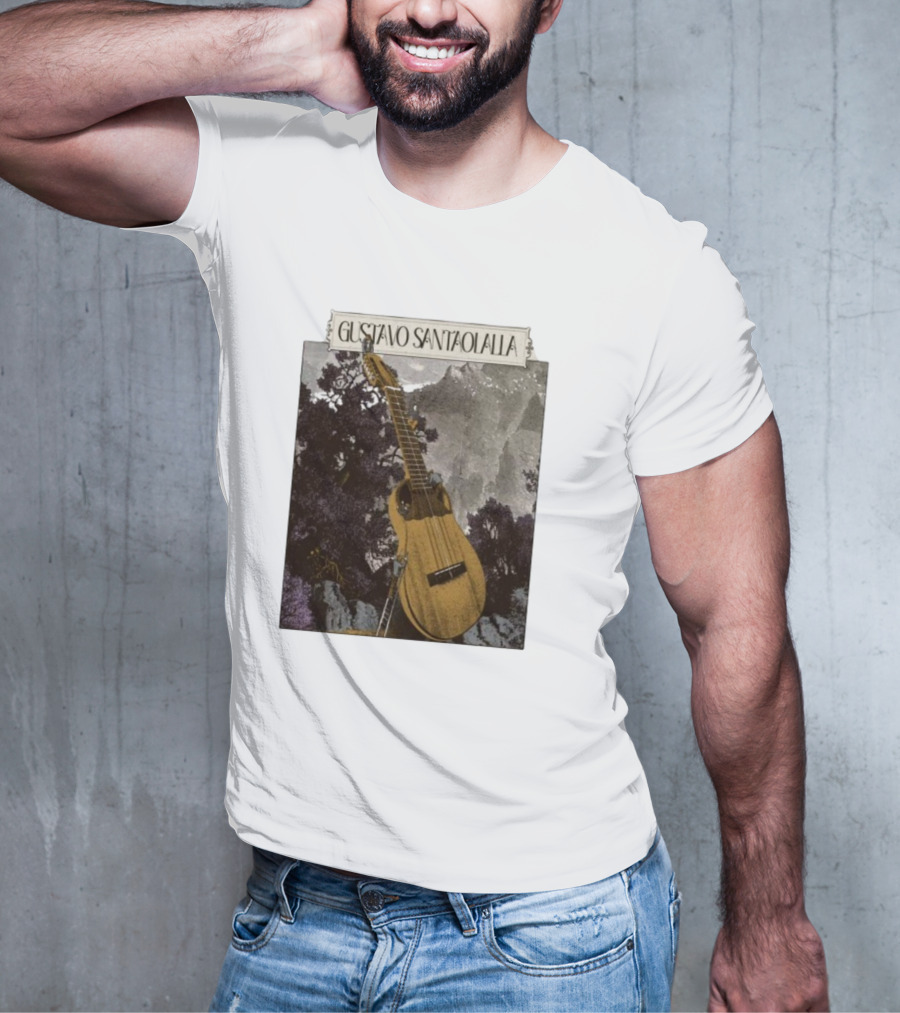 Gustavo Santaolalla Guitar Tour 2025 Artwork T-Shirt