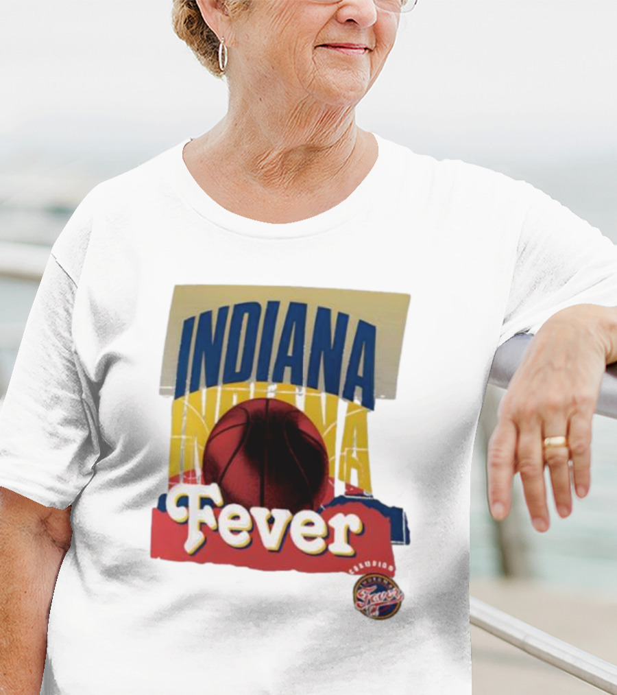 Indiana Fever Basketball 2025 WNBA Playoffs Power Forward Fever Edition T-Shirt