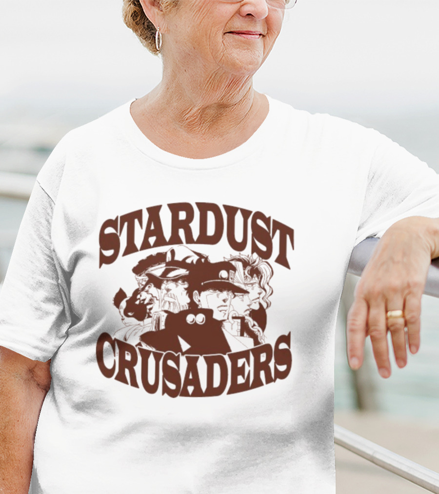 Stardust Crusaders JoJo’s Bizarre Adventure Manga Anime Characters T-Shirt