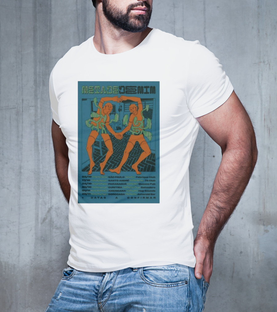 Metade De Mim October 2025 São Paulo Curitiba Tour Dates T-Shirt