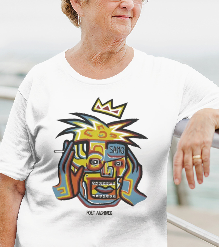 SAMO Crown Poet Archives Street Art Inspired T-Shirt