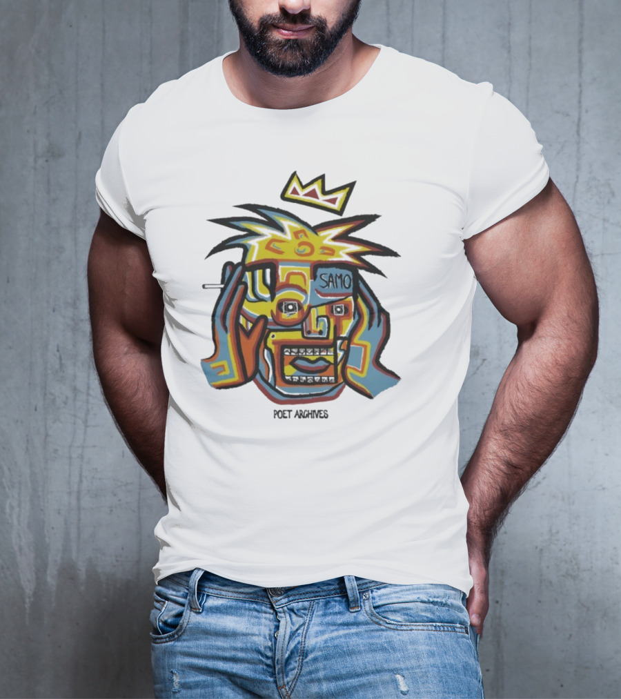 SAMO Crown Poet Archives Street Art Inspired T-Shirt