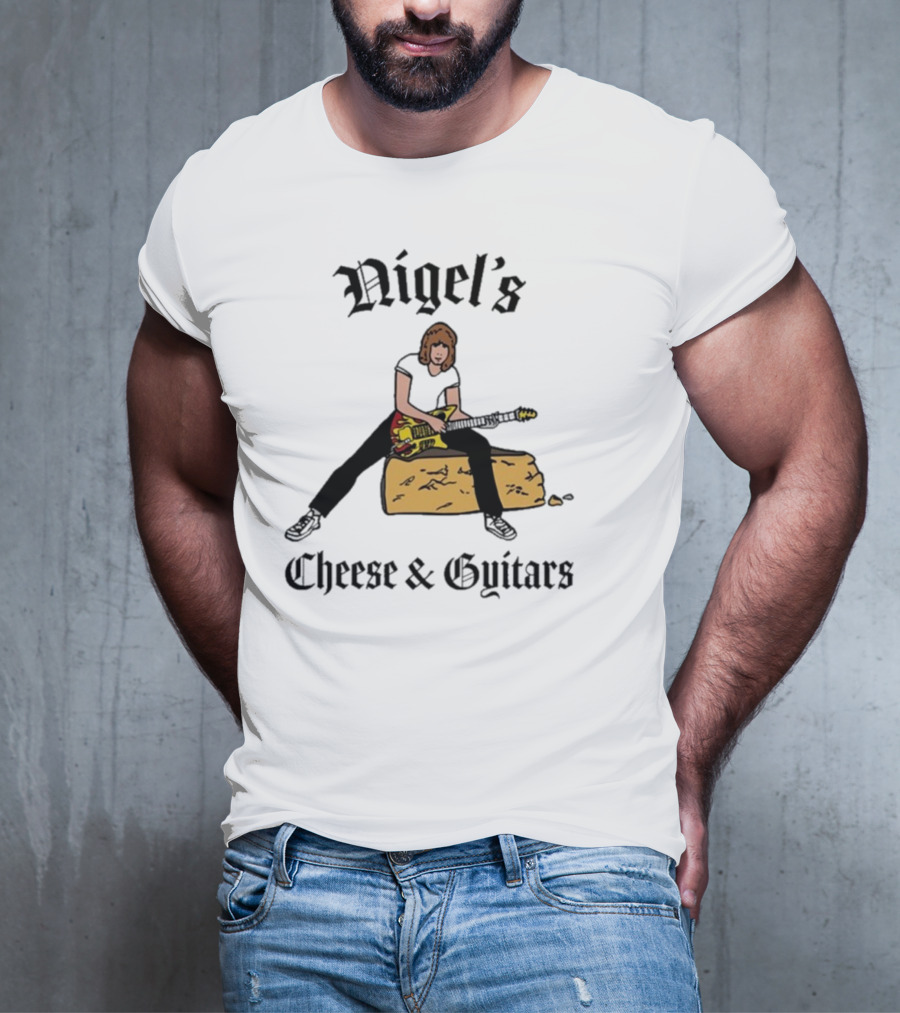 Nigel’s Cheese And Guitars Spinal Tap II Graphic T-Shirt