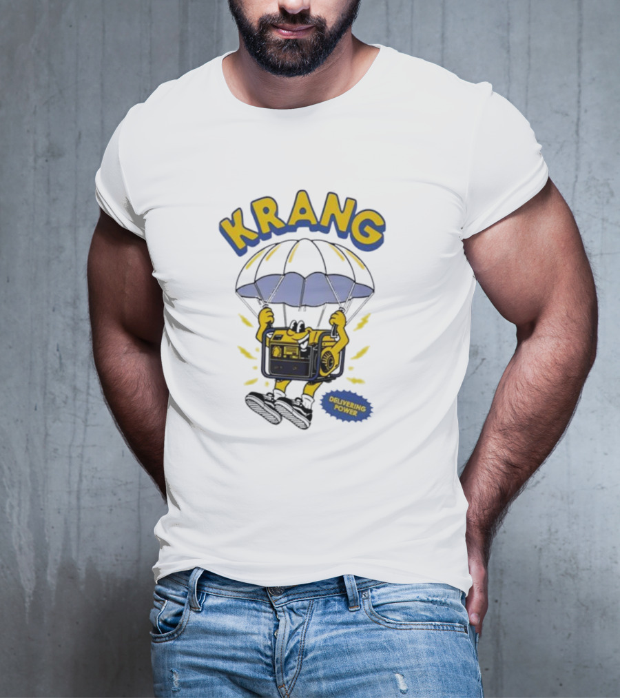 Brisbane Broncos 2025 Adults Grand Final KRANG Delivering Power T-Shirt