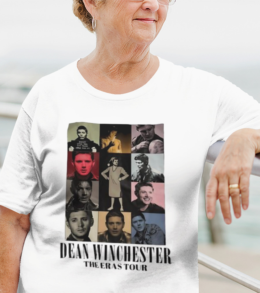 Dean Winchester The Eras Tour Supernatural TV Show T-Shirt