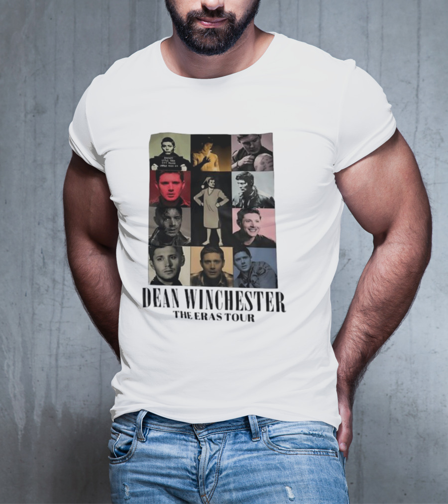 Dean Winchester The Eras Tour Supernatural TV Show T-Shirt