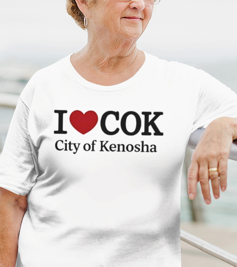 I Love COK Heart City Of Kenosha T-Shirt