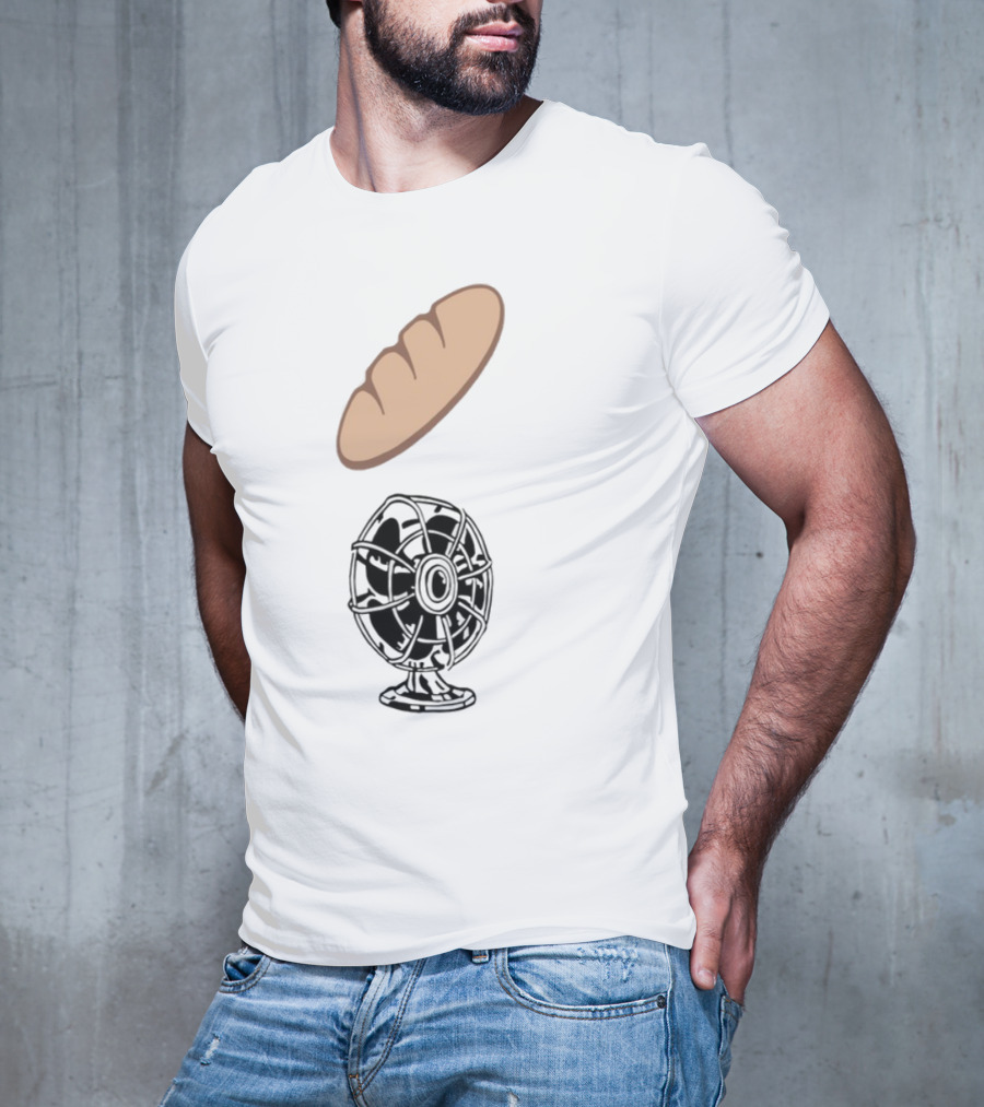 James B. Jones Breadfan Baguette And Fan Icon T-Shirt