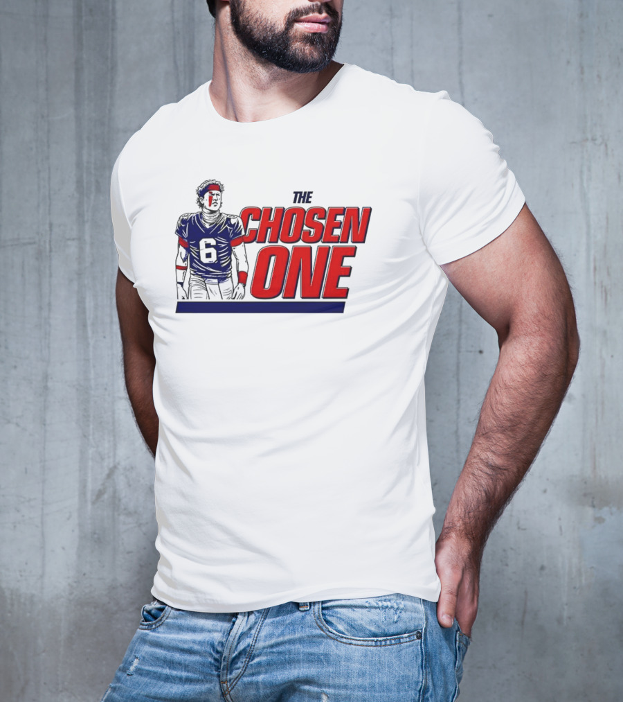 Jaxson Dart New York Giants The Chosen One T-Shirt