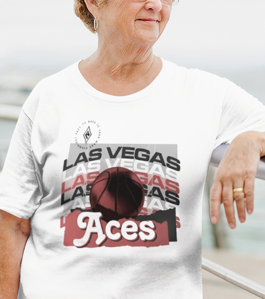 Las Vegas Aces Basketball 2025 WNBA Playoffs Power Forward Team Spirit T-Shirt