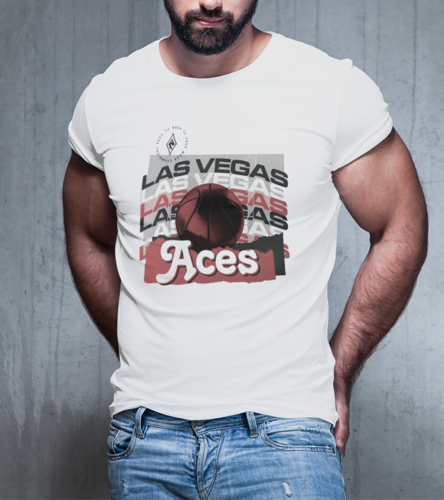 Las Vegas Aces Basketball 2025 WNBA Playoffs Power Forward Team Spirit T-Shirt