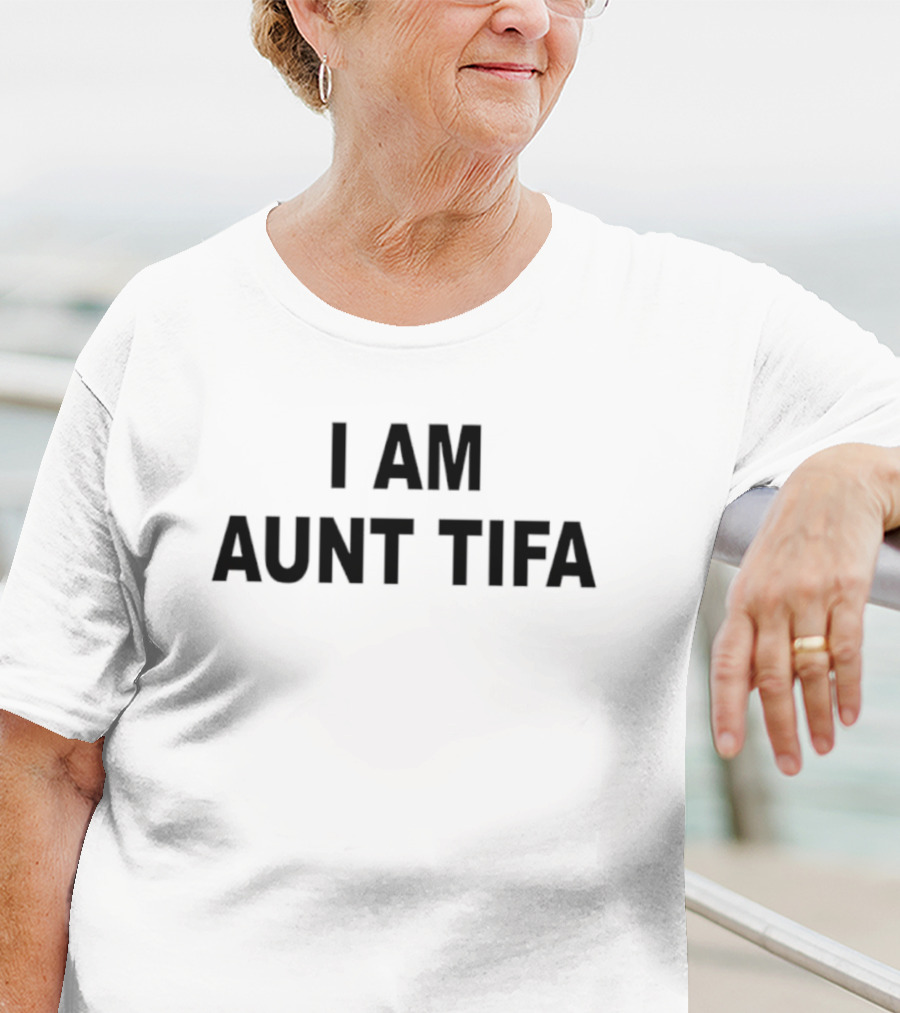 Michael Chudzik I Am Aunt Tifa Adventure Fantasy Mashup T-Shirt