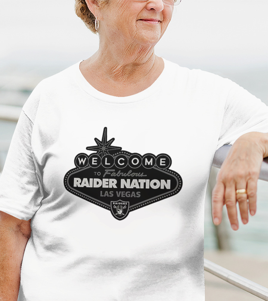 Welcome To Fabulous Raider Nation Las Vegas Raiders NFL Retro T-Shirt