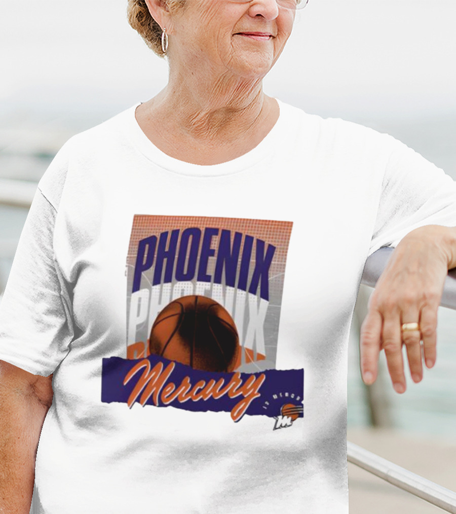 Phoenix Mercury Basketball 2025 WNBA Playoffs Power Forward T-Shirt