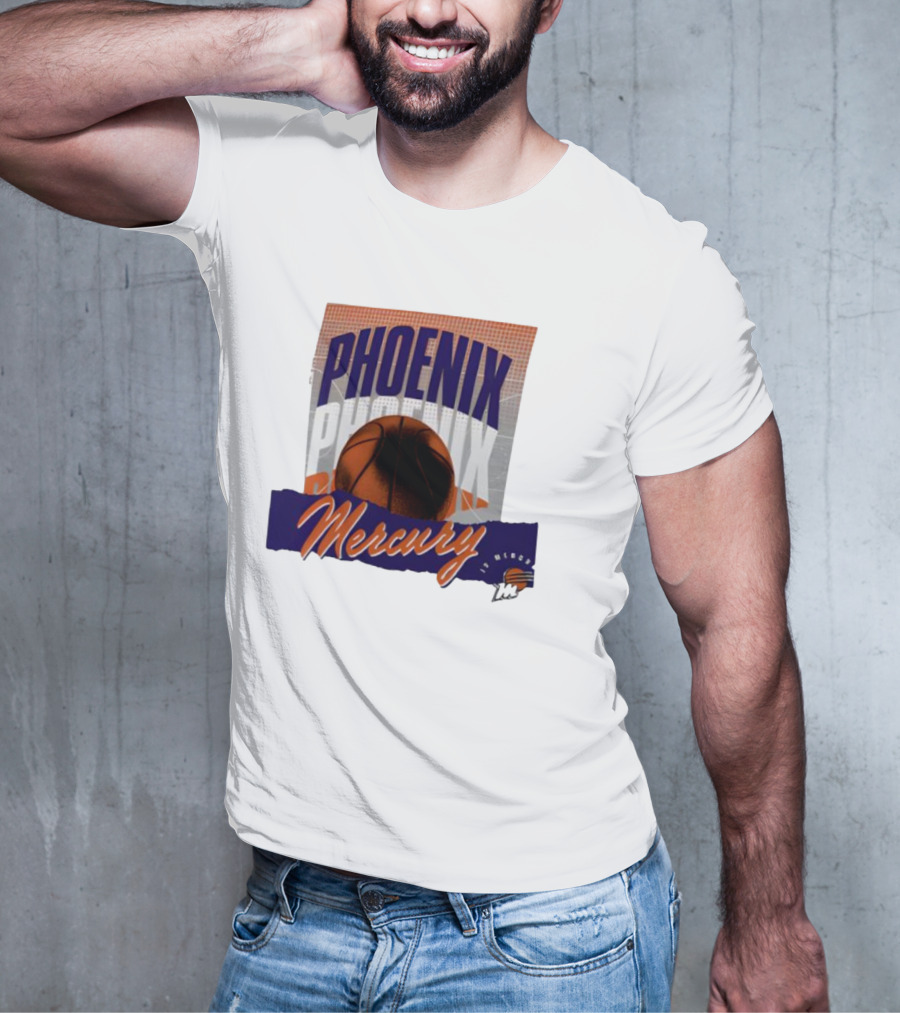 Phoenix Mercury Basketball 2025 WNBA Playoffs Power Forward T-Shirt