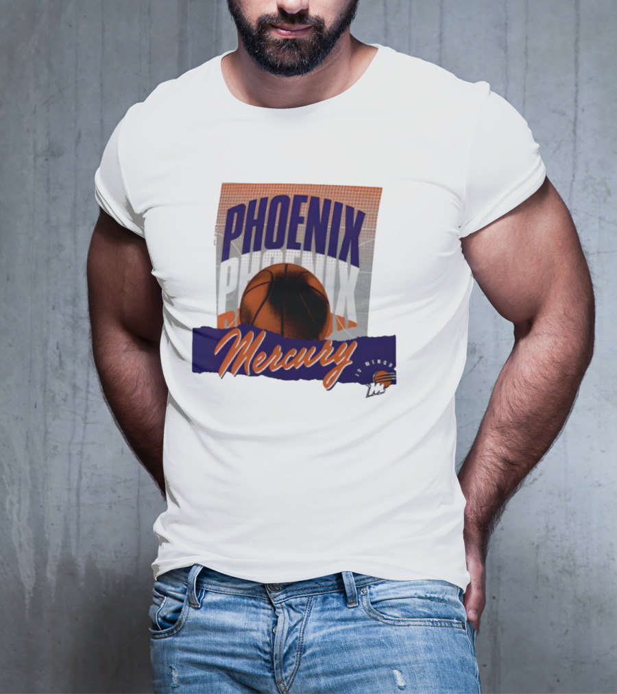Phoenix Mercury Basketball 2025 WNBA Playoffs Power Forward T-Shirt