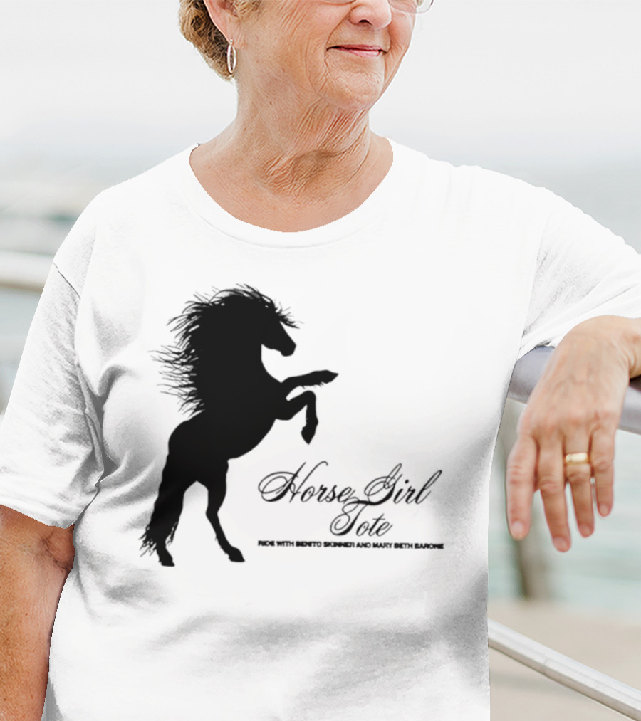 Ride Horse Cowgirl Country Girls Love Cowboys T-Shirt
