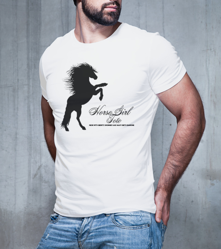 Ride Horse Cowgirl Country Girls Love Cowboys T-Shirt