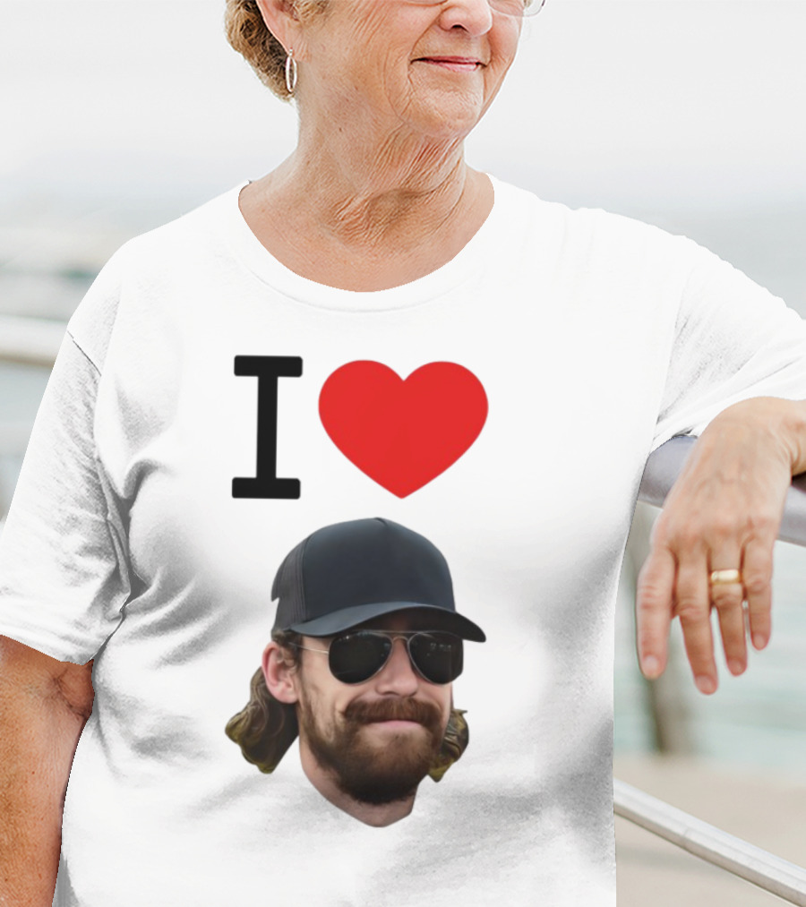 I Heart Ryan Blaney Racing Fan Apparel T-Shirt