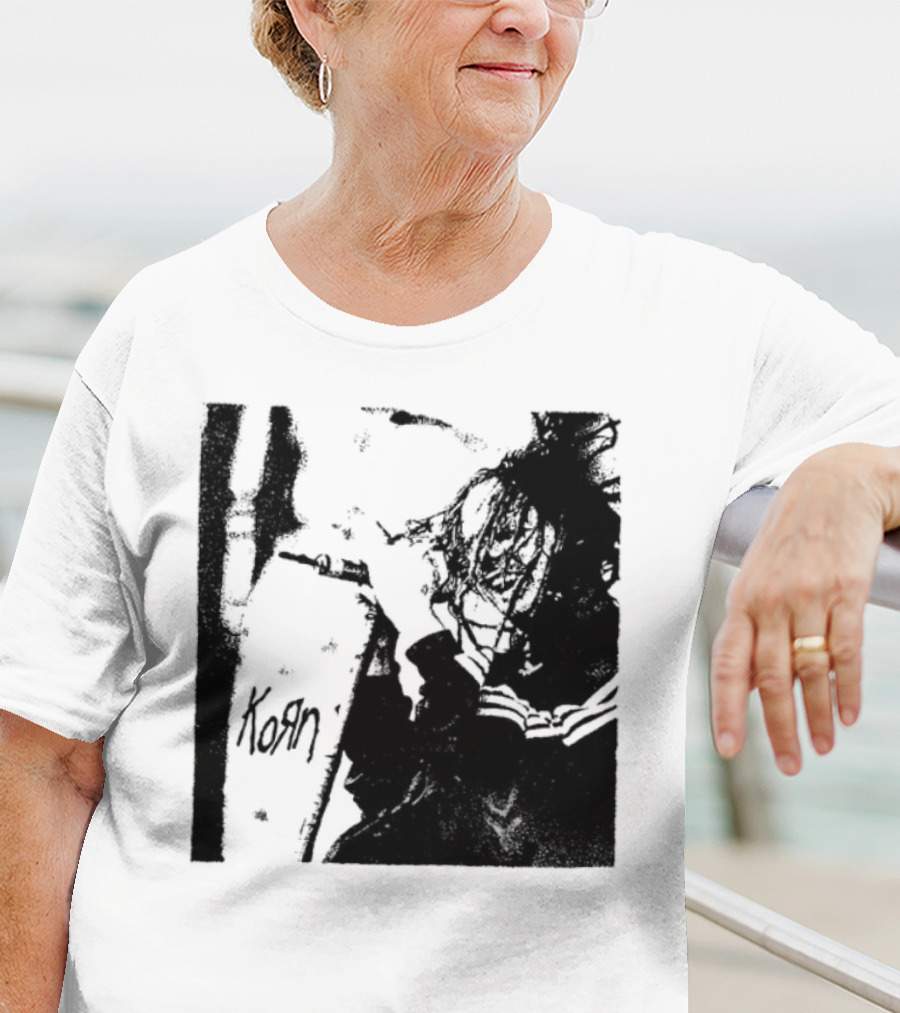 Thesanantoniosharpist Korn Basketball Fusion T-Shirt