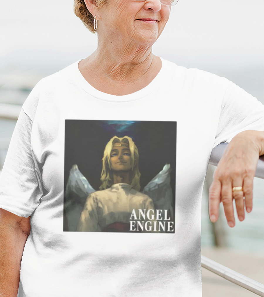 Angel Engine Uriel Angelic Wings Character T-Shirt