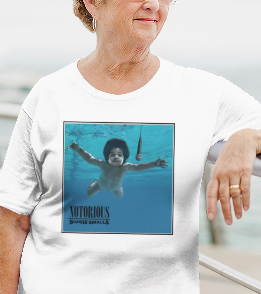 Eggs Tyrone Notorious Biggie Smalls Baby Swimming Microphone T-Shirt