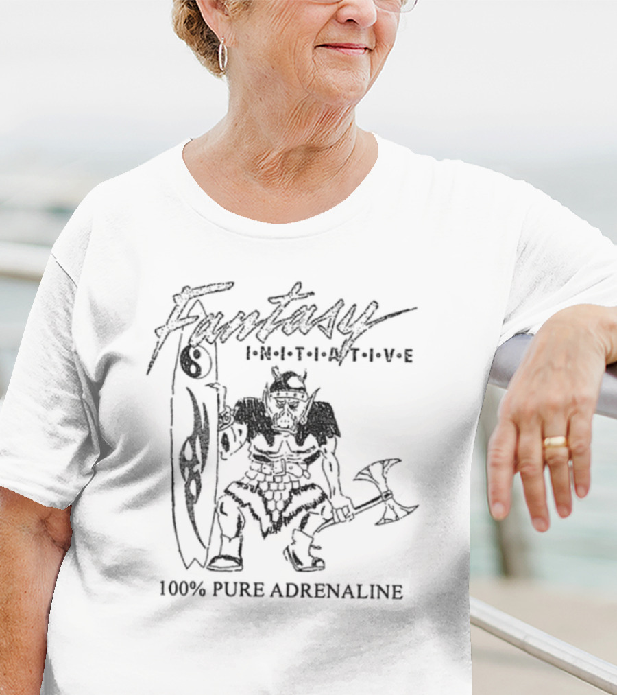 Fantasy Initiative 100 Pure Adrenaline Viking Warrior T-Shirt