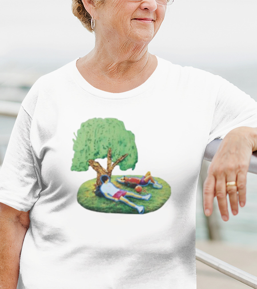 Slushynoobz Tree Relaxing Under Summer Shade With Friends T-Shirt