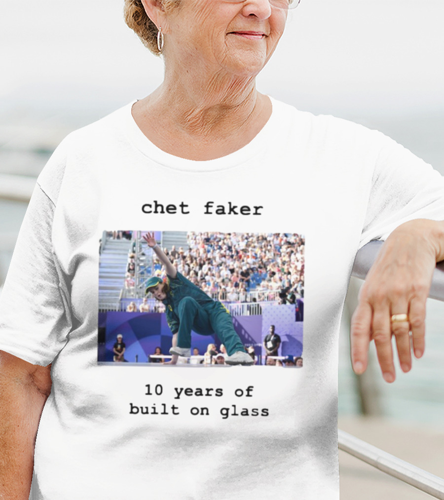 Chet Faker 10 Years Of Built On Glass Breakdancer Performance Event T-Shirt