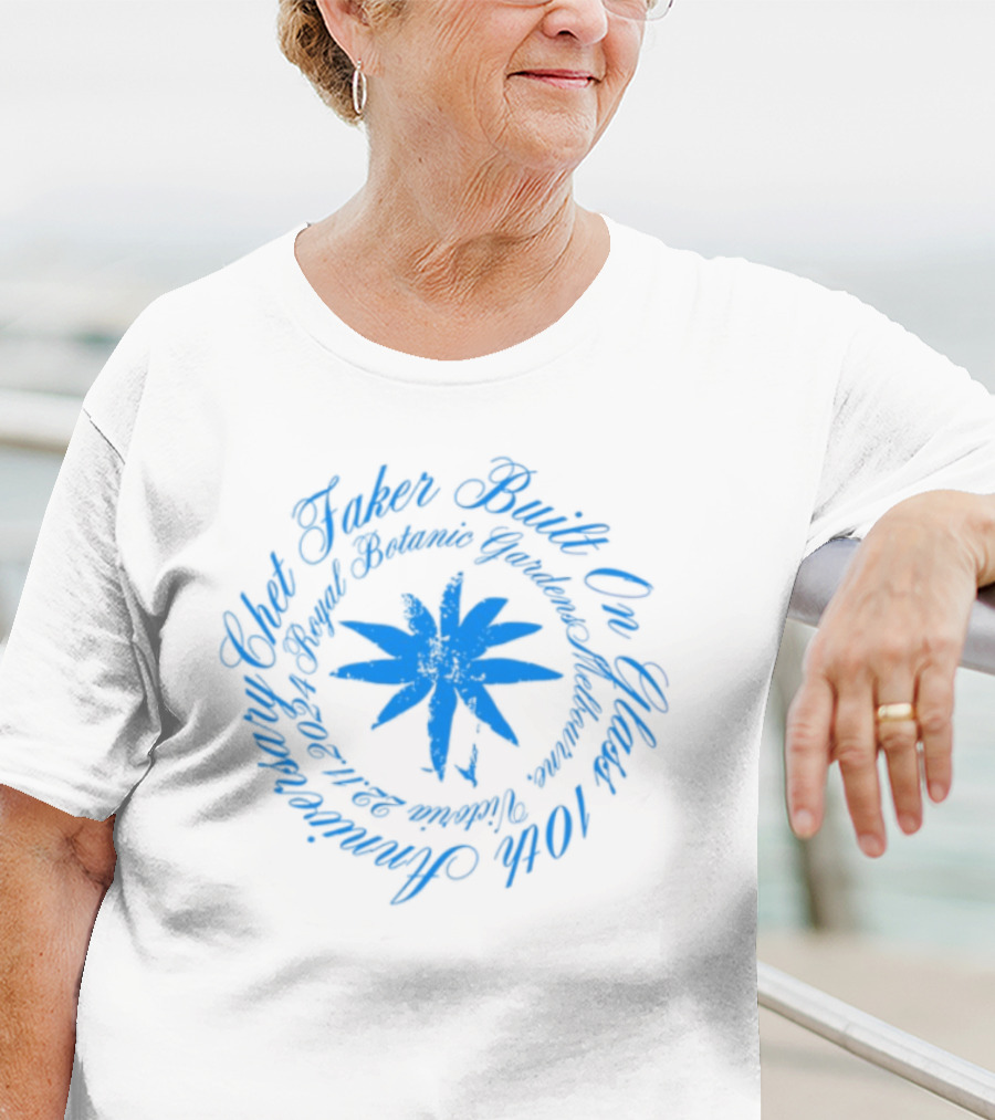 Chet Faker Built On Glass Australian Tour Melbourne 2024 T-Shirt