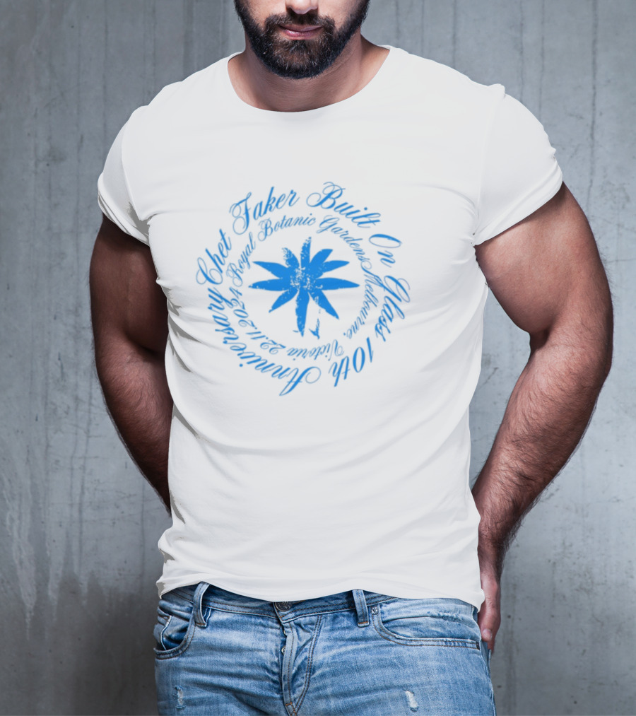 Chet Faker Built On Glass Australian Tour Melbourne 2024 T-Shirt