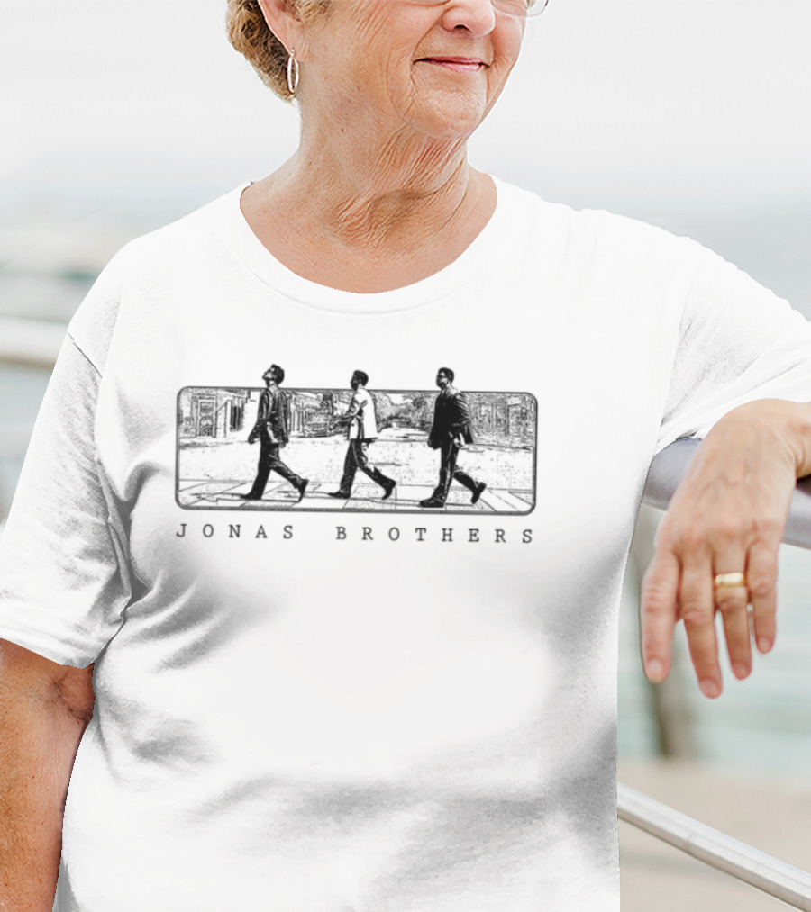 Jonas Brothers Walking Tour Style Vintage Road Trip T-Shirt
