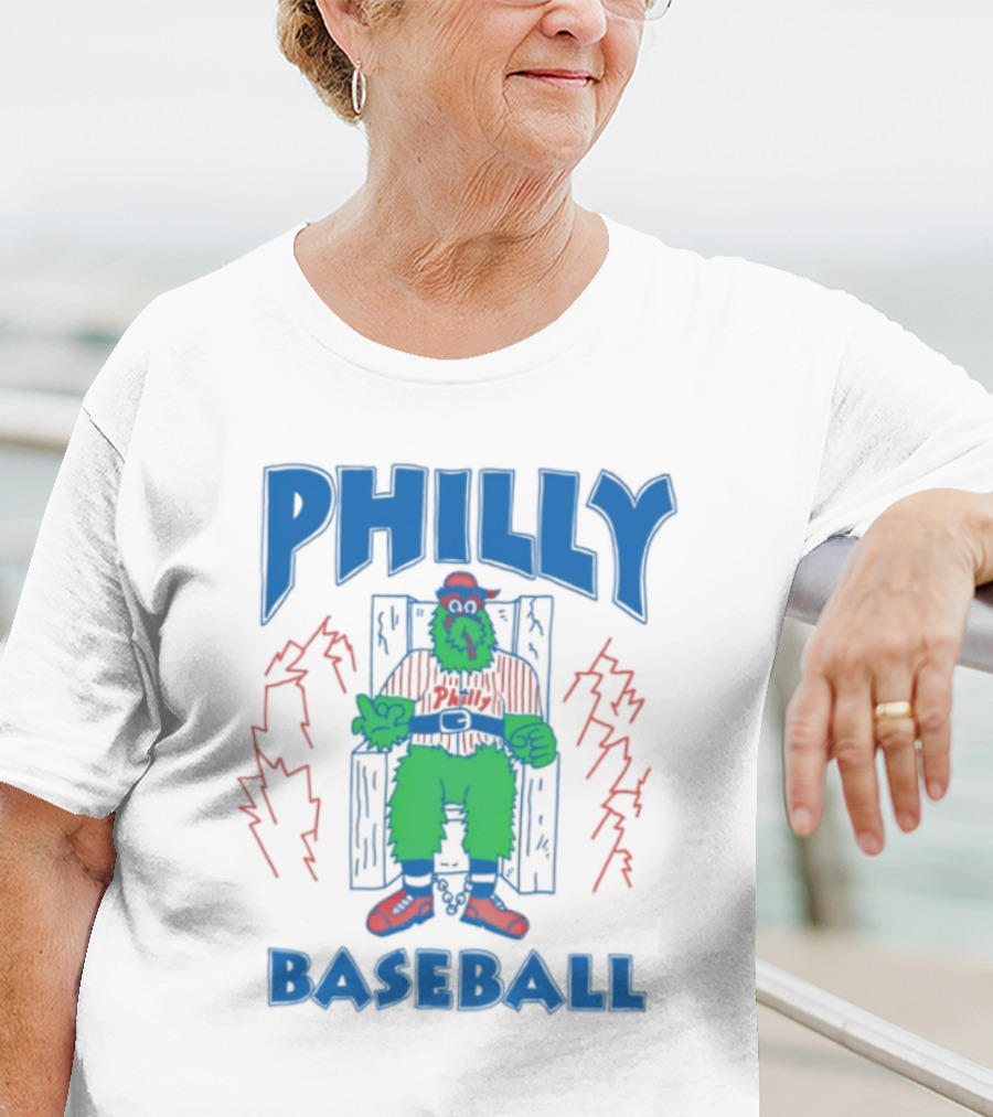 Philly Baseball You Judge From The Shore Never Sunk Into The Deep Where I Dwell T-Shirt