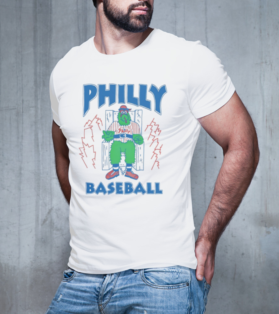 Philly Baseball You Judge From The Shore Never Sunk Into The Deep Where I Dwell T-Shirt