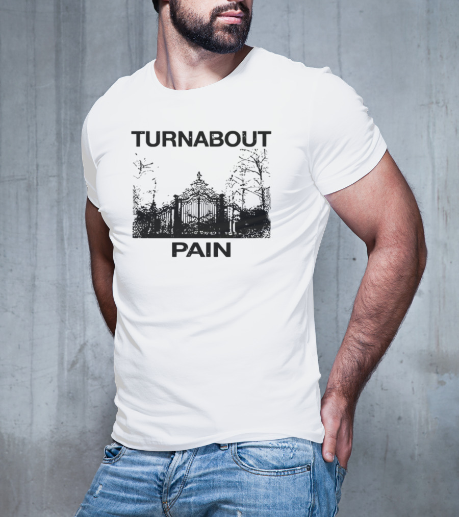 Turnabout Mansion Haunted Forest Scene T-Shirt